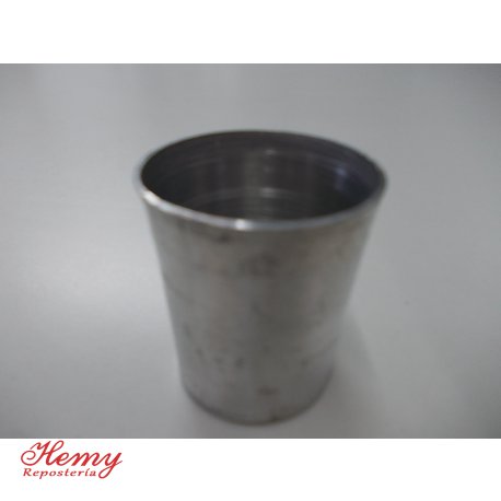 Vaso flan alum. s/ borde nro. 1 