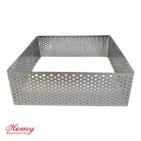 Aro perforado cuadrado (alt. 4 cm) Nº  11