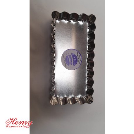 Pasta frola rectang. desfond. hojalata 20x10