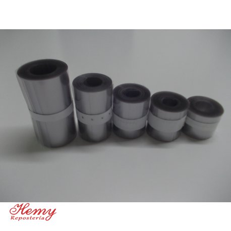 Tiras acetato 4,5 cm. x 10 unid.