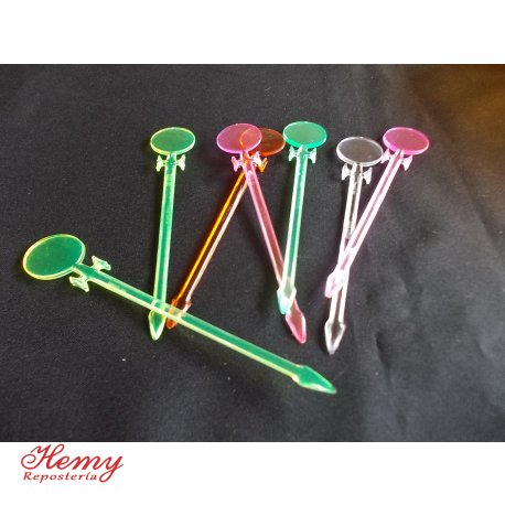 Pinches p/copetín grandes x10