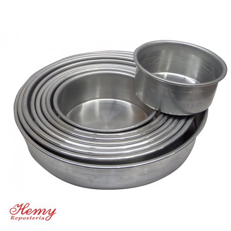 Tortera aluminio (altura 4 cms)