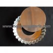 Tarta alum. borde rizado desfondable 32 cms.